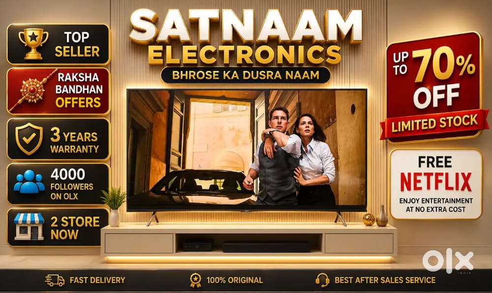 43 INCH ULTRA SLIM QLED TV WITH EXCHANGE OFFER 3 YEARS WARRANTY HDR 10