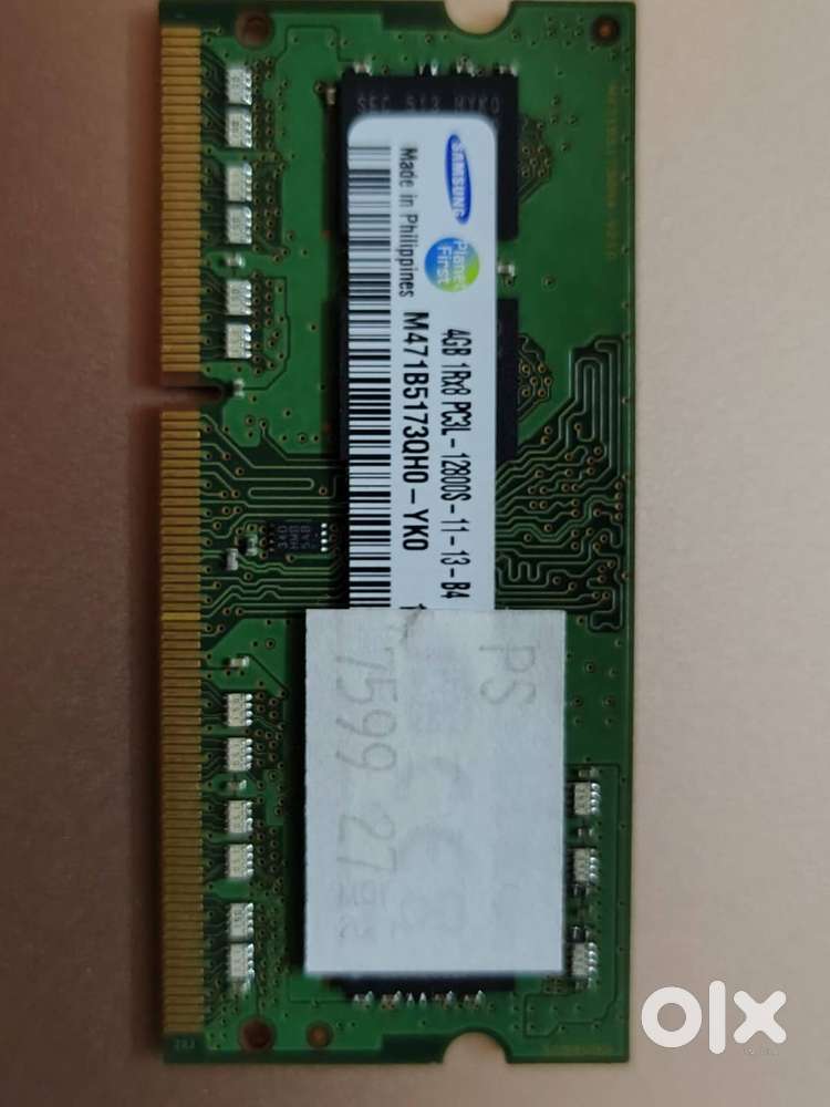4GB DDR3 RAM for laptop (two 4GB)
