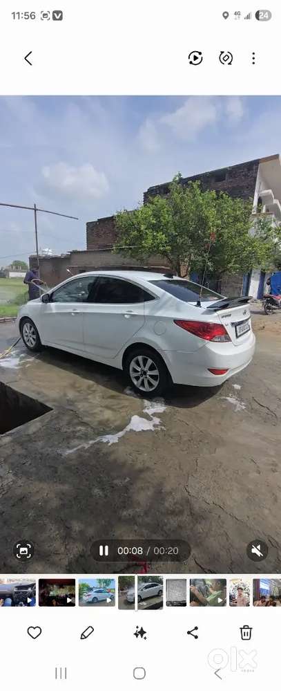 Hyundai Verna Diesel 2011 H Gadi Ekdm Fresh Gadi Me Koi Bhi Kaam Nhi H