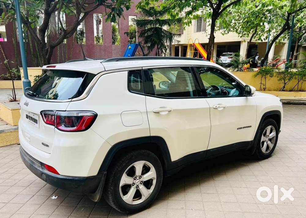 Jeep Compass White Well Maintained Excellent Condition For Sale