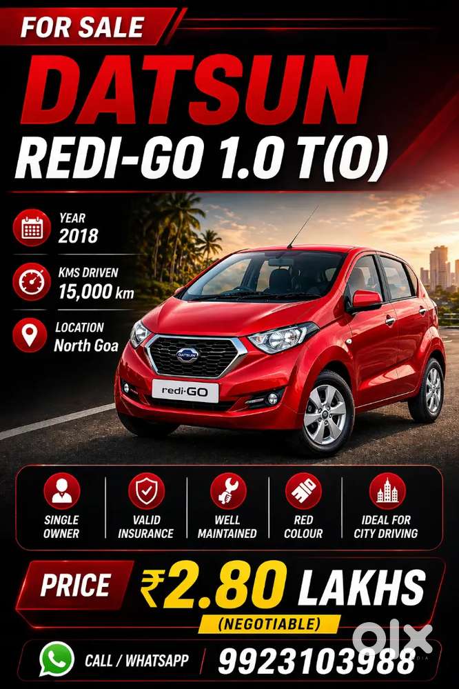 Datsun Redi-go 1.0 T(o) 2018