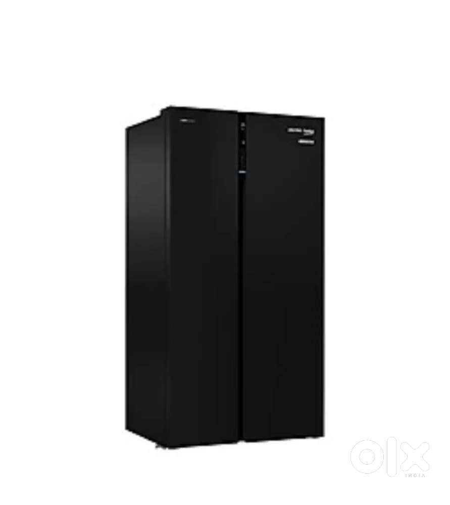 Voltas Side By Side Black Colour Two Door Fridge