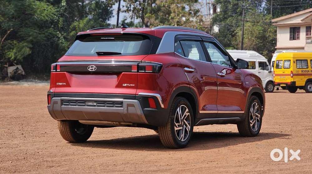 Hyundai Creta 1.4 Sx (o) Turbo Petrol Dct Dual Tone, 2024, Petrol