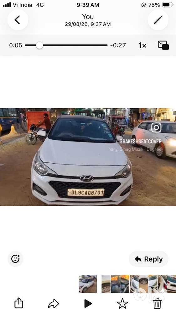 Hyundai Elite I20 2018 Cng & Hybrids Good Condition