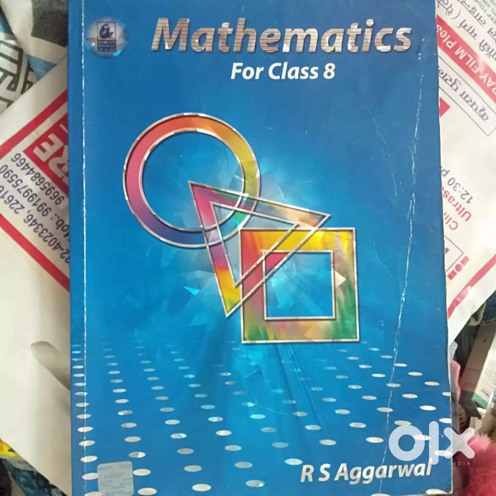 Class 8 Mathematics book R S Agrawal