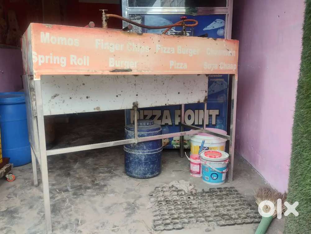 Fast food making Cart
