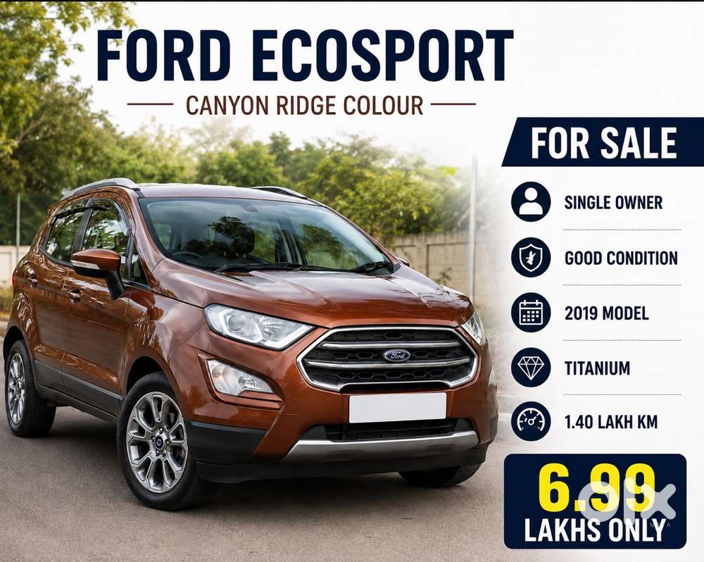 Ford Ecosport Diesel Manual 2019