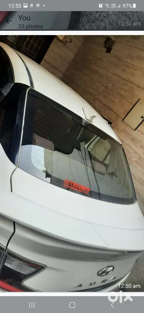 Hyundai Aura 2022 Sx Cng / Hybrids 22000 Km Driven
