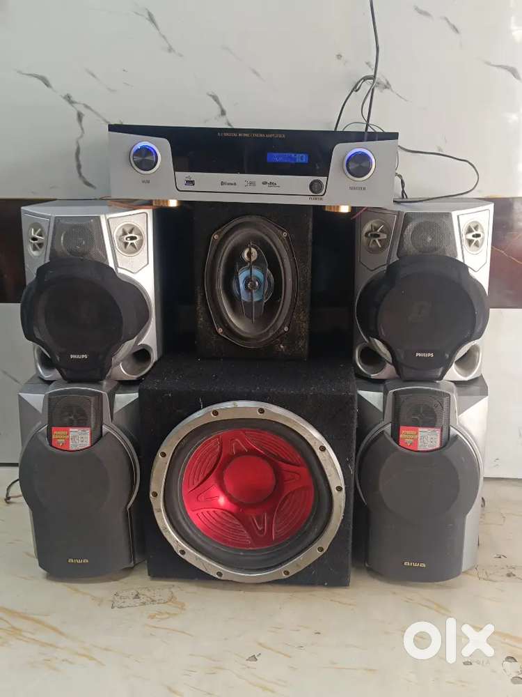 5.2 AMPLIFIER & WOOFER & SPEAKERS