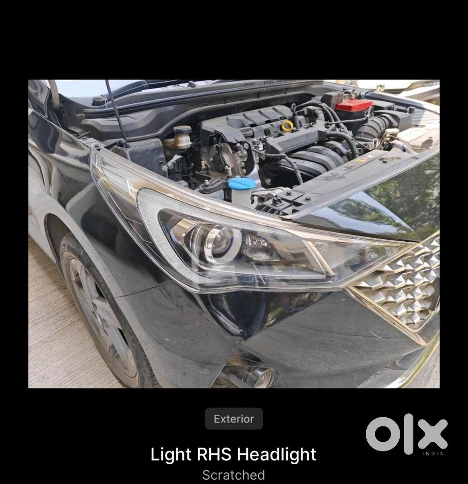 Less Driven Hyundai Verna 2021 Black 38500