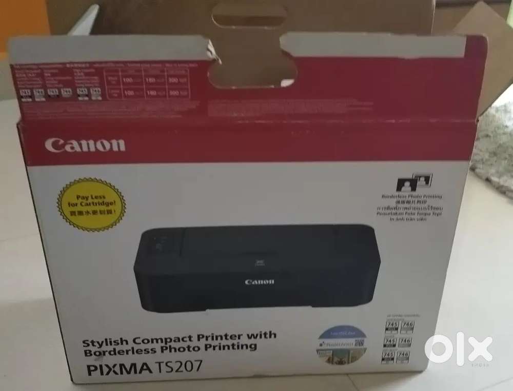 New printer sale conon colour print with colour filling bottles