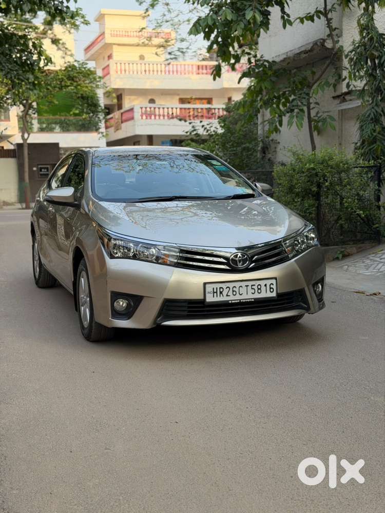 Toyota Corolla Altis 2016 Car Zero Dept Insurance