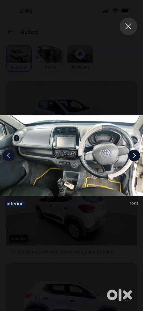 Renault Kwid 2016 Petrol Well Maintained