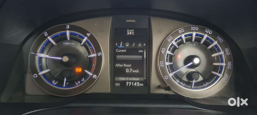 Toyota Innova Crysta 2.4 Vx Mt 8s, 2019, Diesel