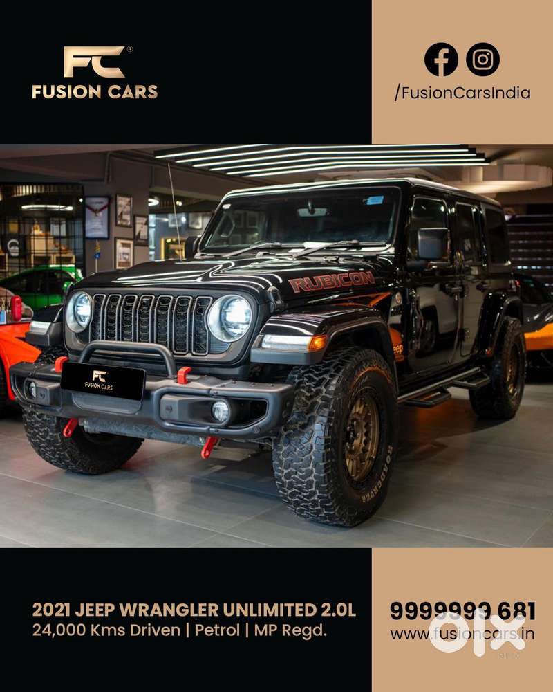 Jeep Wrangler 2.0 Rubicon Petrol At, 2021, Petrol