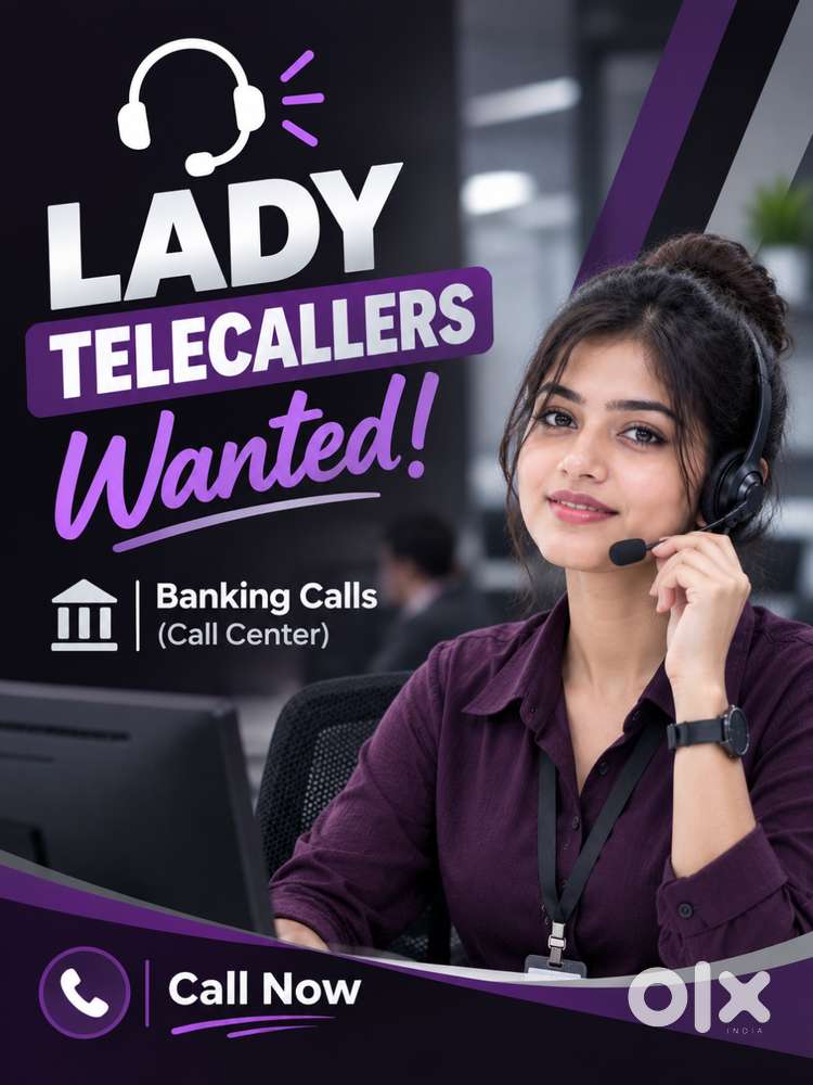 BANKING CALL CENTER CAREER JOBS FOR LADIES-SALARY+ESI