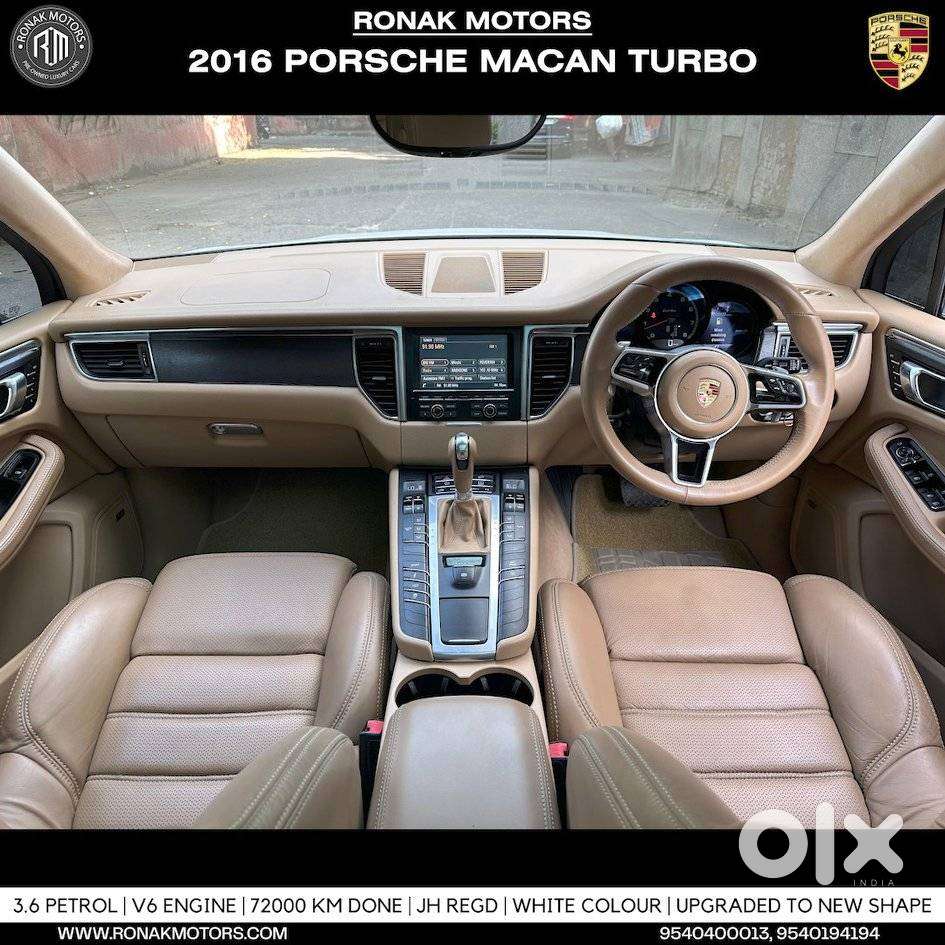 Porsche Macan Turbo, 2016, Petrol