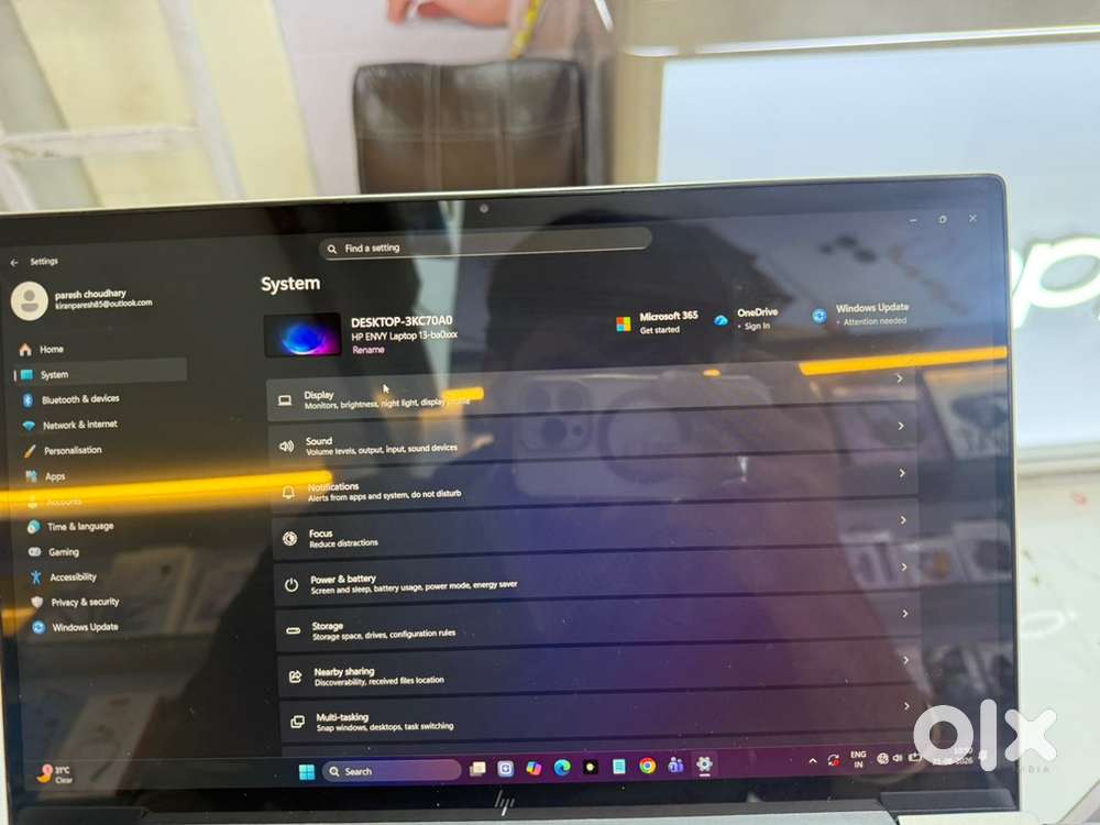 Good condition usee less touch screen