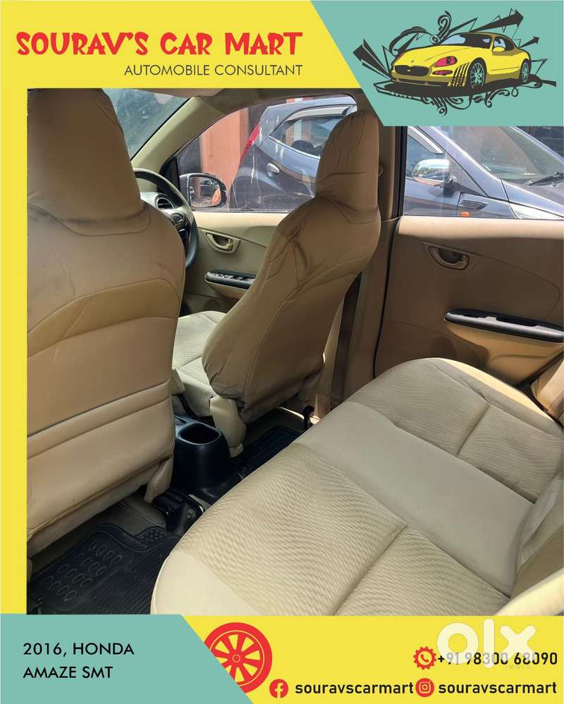 Honda Amaze 1.2 Smt I Vtec, 2016, Petrol
