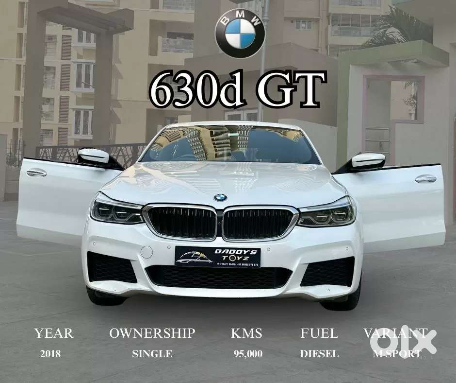 Bmw 6 Series 3.0 Gt 630d M Sport, 2018, Diesel