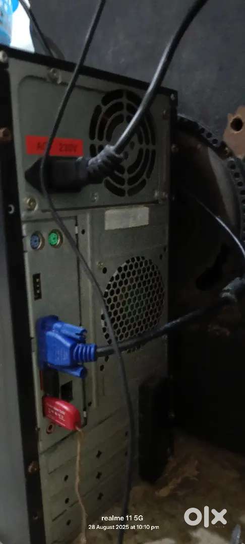 Computer mouse keyboard cpu