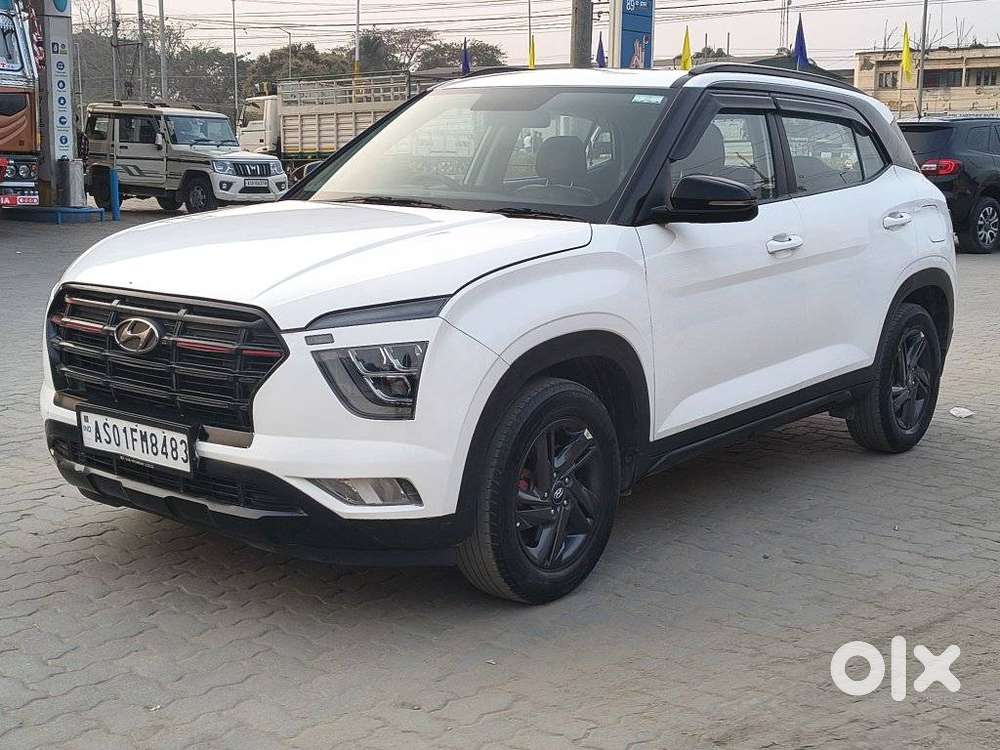 Hyundai Creta Sx (o) 1.5 Petrol Cvt Knight, 2023, Petrol