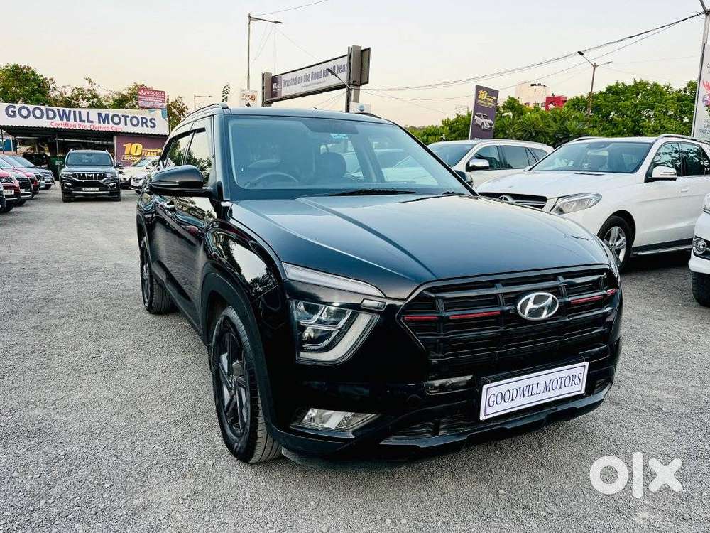 Hyundai Creta 1.5 S Plus Knight Petrol, 2023, Petrol