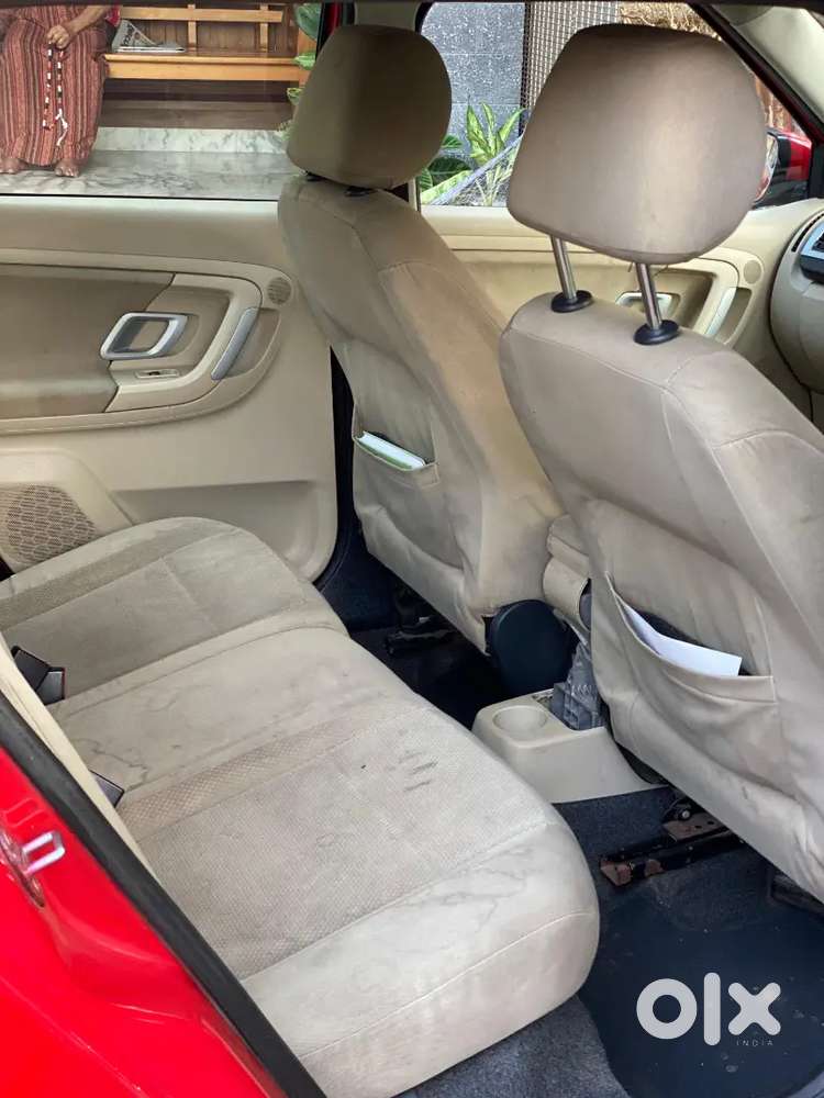 It's Red Colour And Dashboard Is New Like A New Dashboard And Its Ok