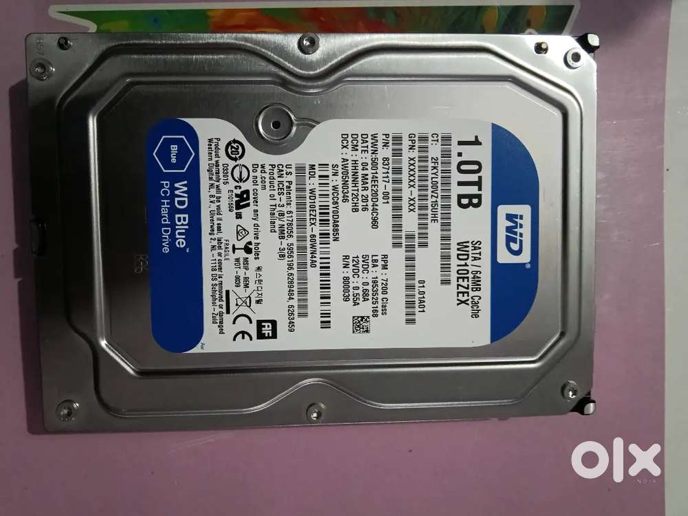 Hard disk (hdd)