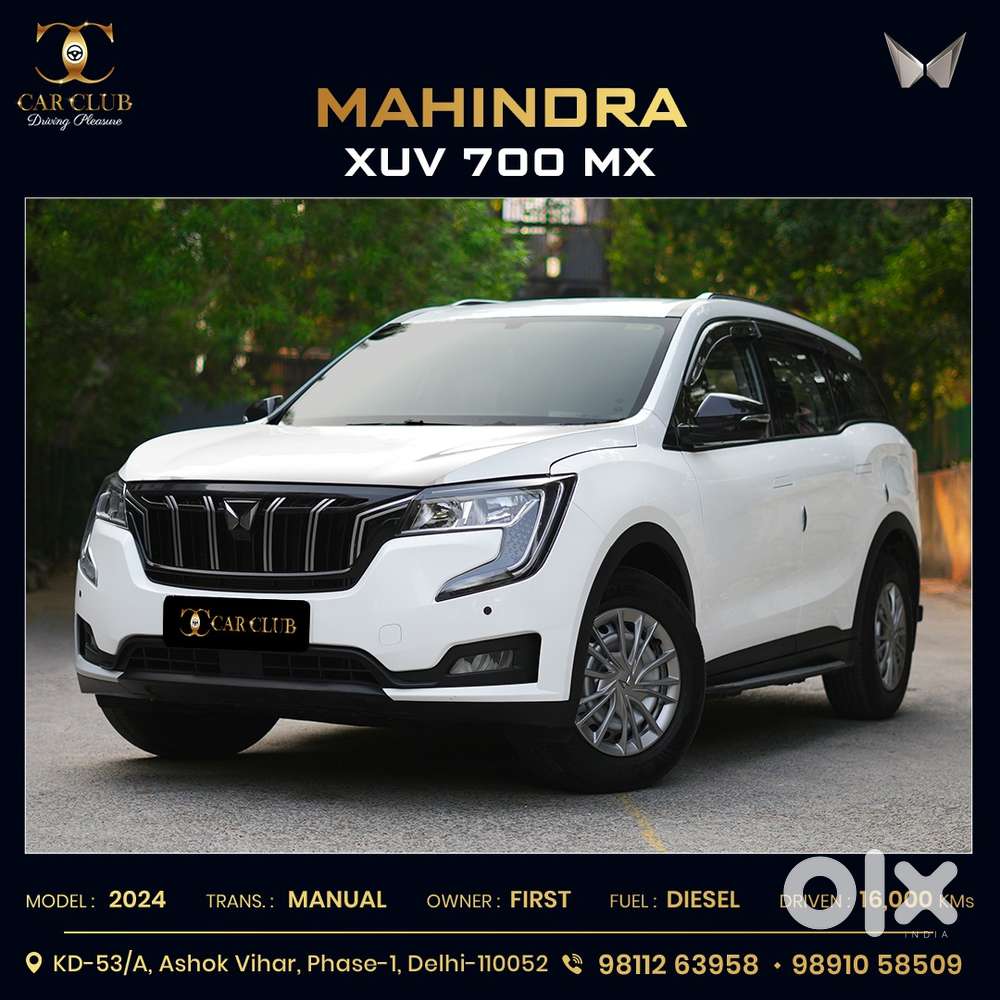 Mahindra Xuv700 Mx Diesel Mt 5 Str (e), 2024, Diesel