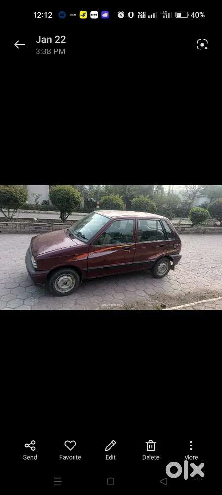 Maruti Suzuki 800 2009 Petrol 45000 Km Driven