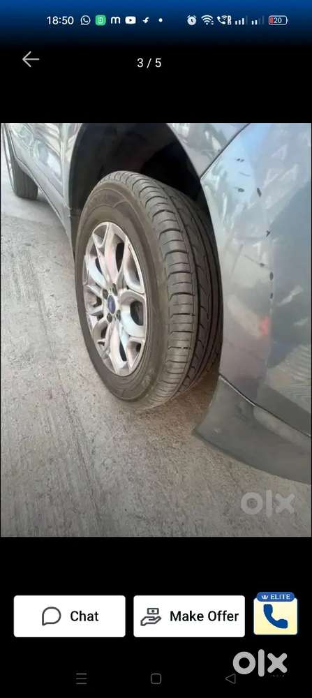 Ford Ecosport 2014 Diesel Manual 3rd Owner