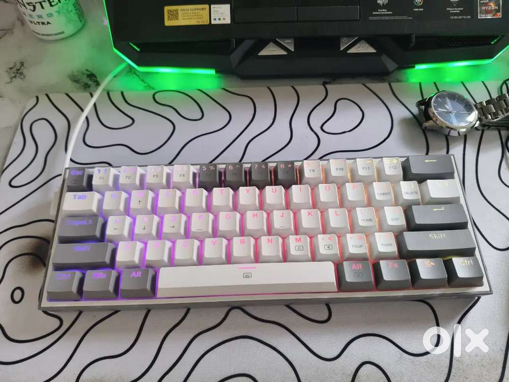 Reddragon k617 fizz gaming ,machanical, rgb keyboard