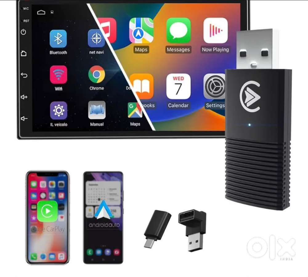 Carlizem wireless Android auto Apple carplay adaptor