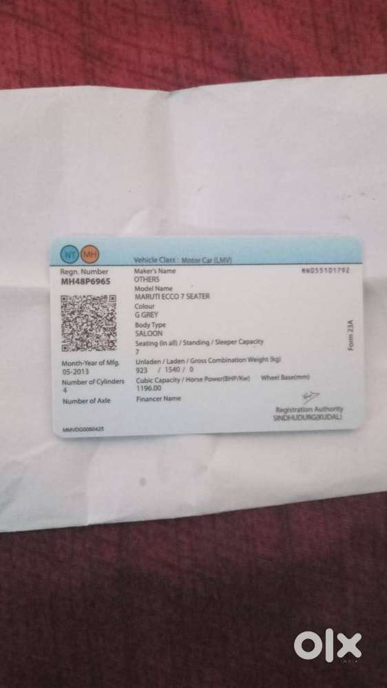 Ecco 7 Seater 2013 Model Good Condition