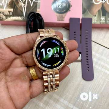 Smart Watch With Diamond On Dial And Belt Men 1791320298