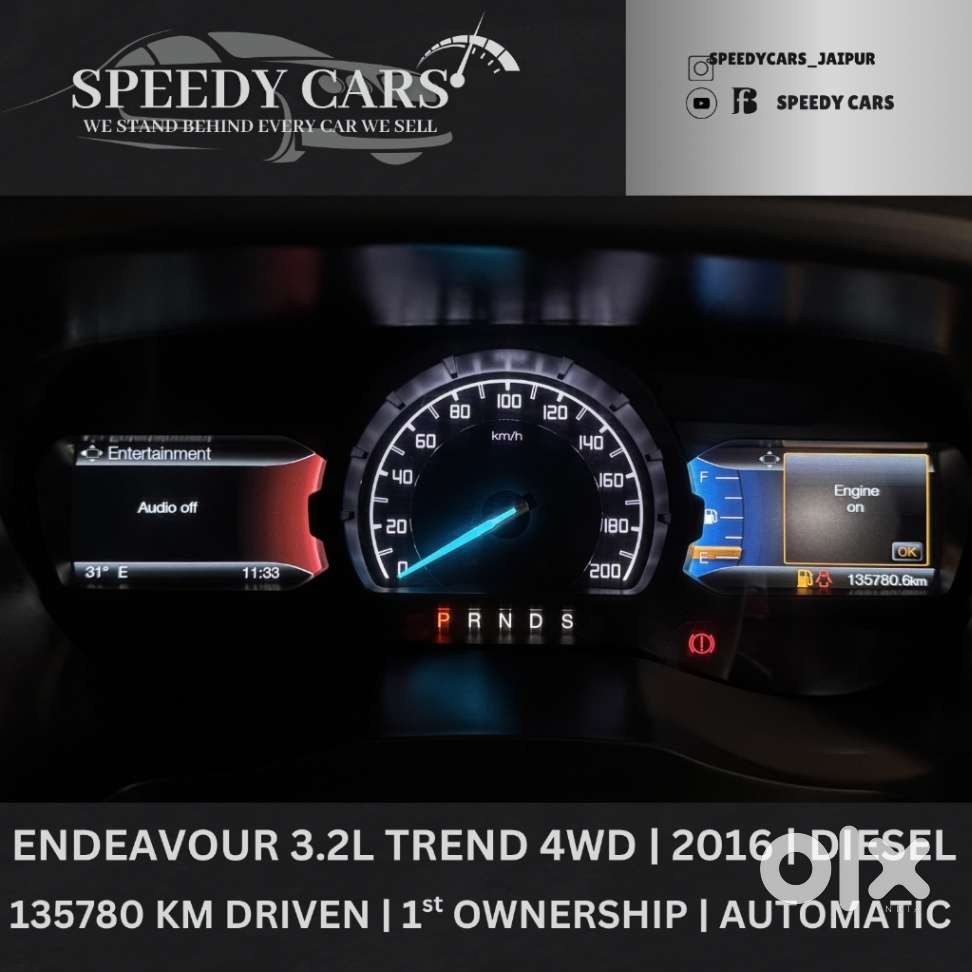 Ford Endeavour 3.2 Trend At 4x4, 2016, Diesel