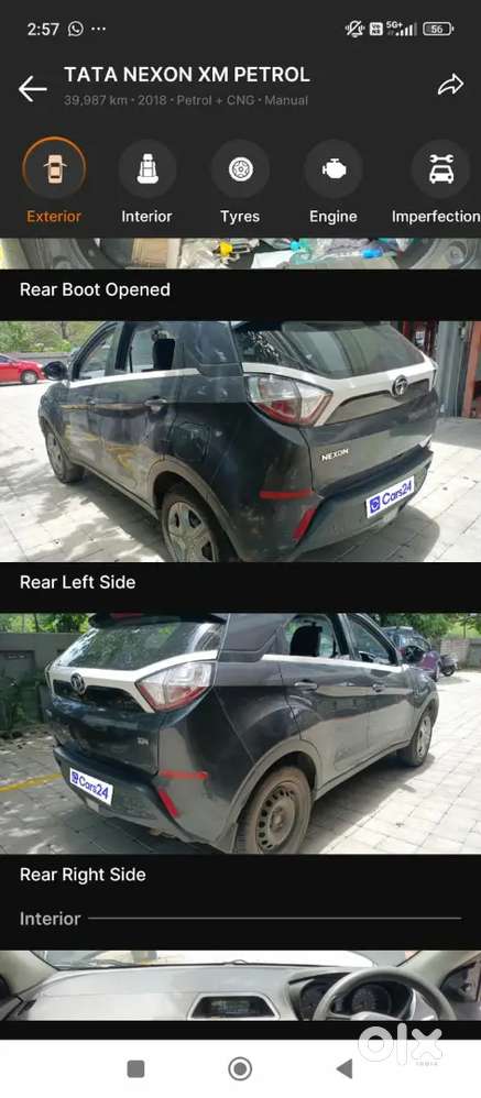 Tata Nexon 2018 Cng & Hybrids 40000 Km Driven