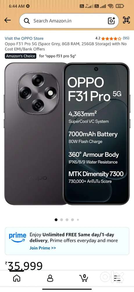 Oppo f31 pro 128 gb