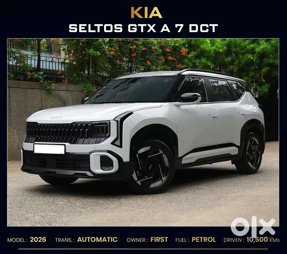 Kia Seltos Gtx Plus 1.5 Turbo Petrol Dct, 2026, Petrol