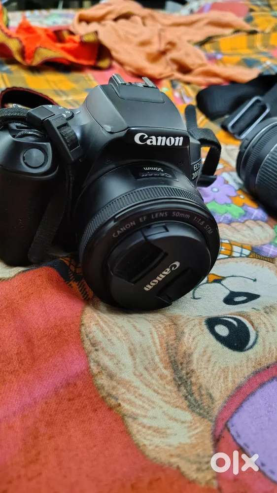 Canon 200D Mark II DSLR Camera + 50mm + 18-55mm Lens | Complete Kit