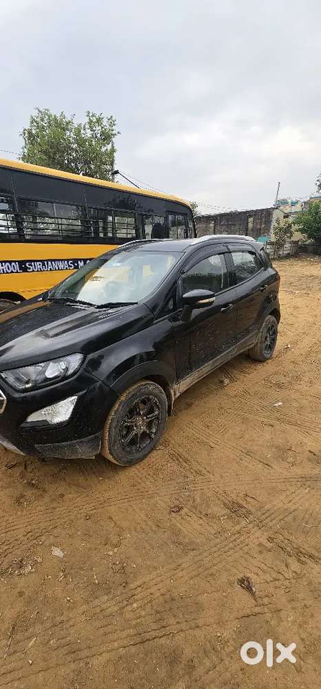Ford Ecosport 2021 Diesel 110000 Km Driven Push Start Sanrof New Tyre