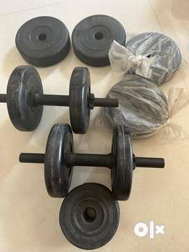 Olx second hand dumbbells sale