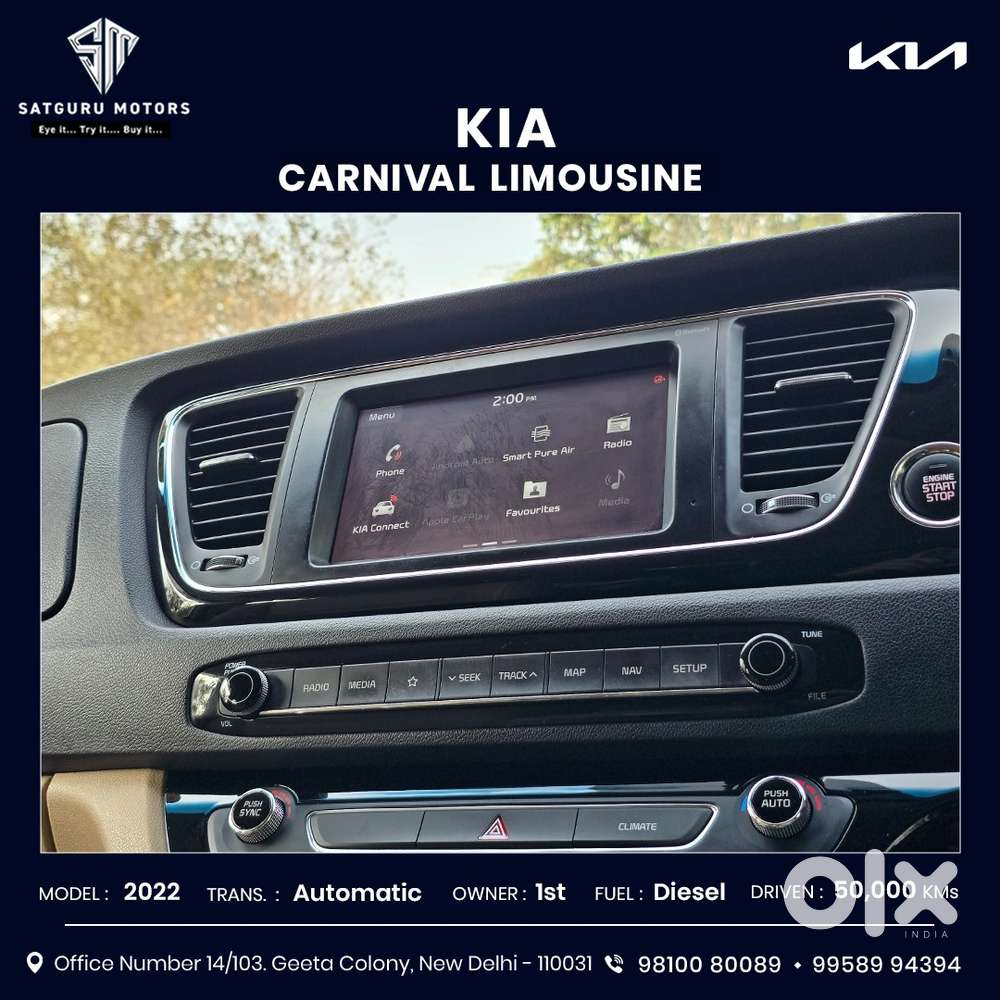 Kia Carnival Limousine, 2022, Diesel