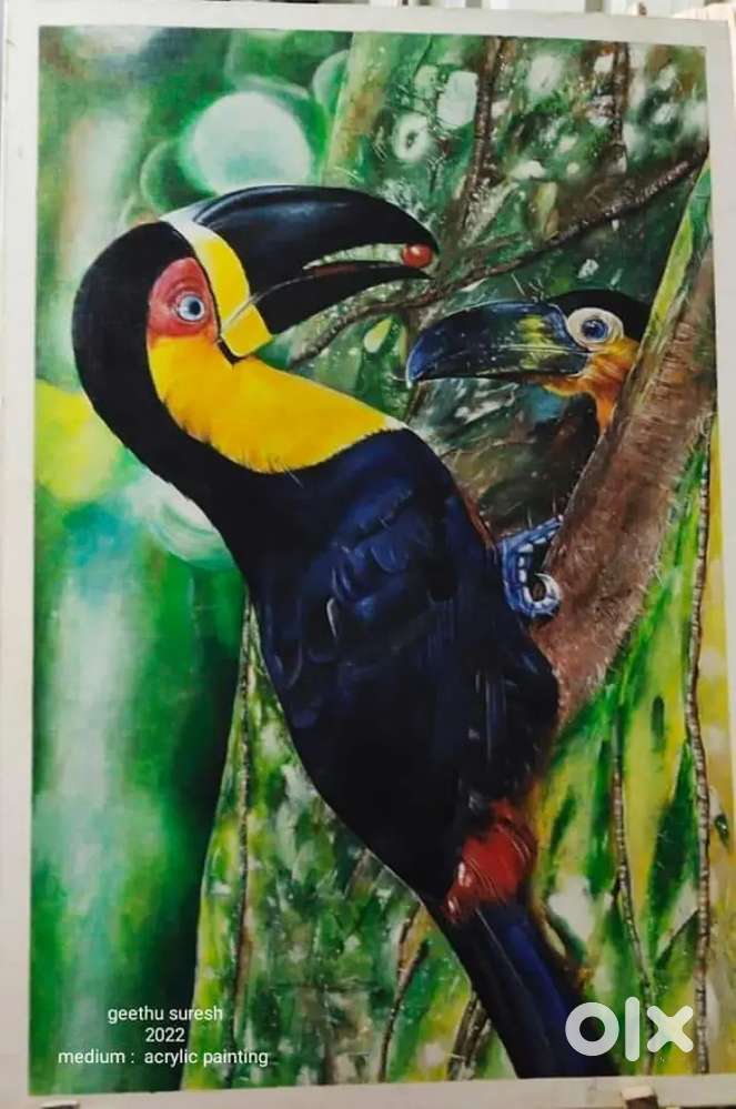 Acrylic painting, canwas painting,