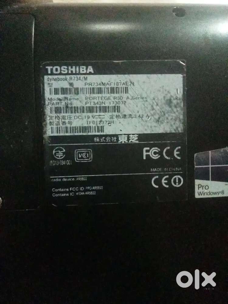 i3 4th gen Toshiba r347/m laptop