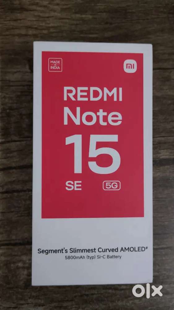 Redmi note 15 5g, 6gb ram 128gb storage - Mobile Phones in Talwandi ...
