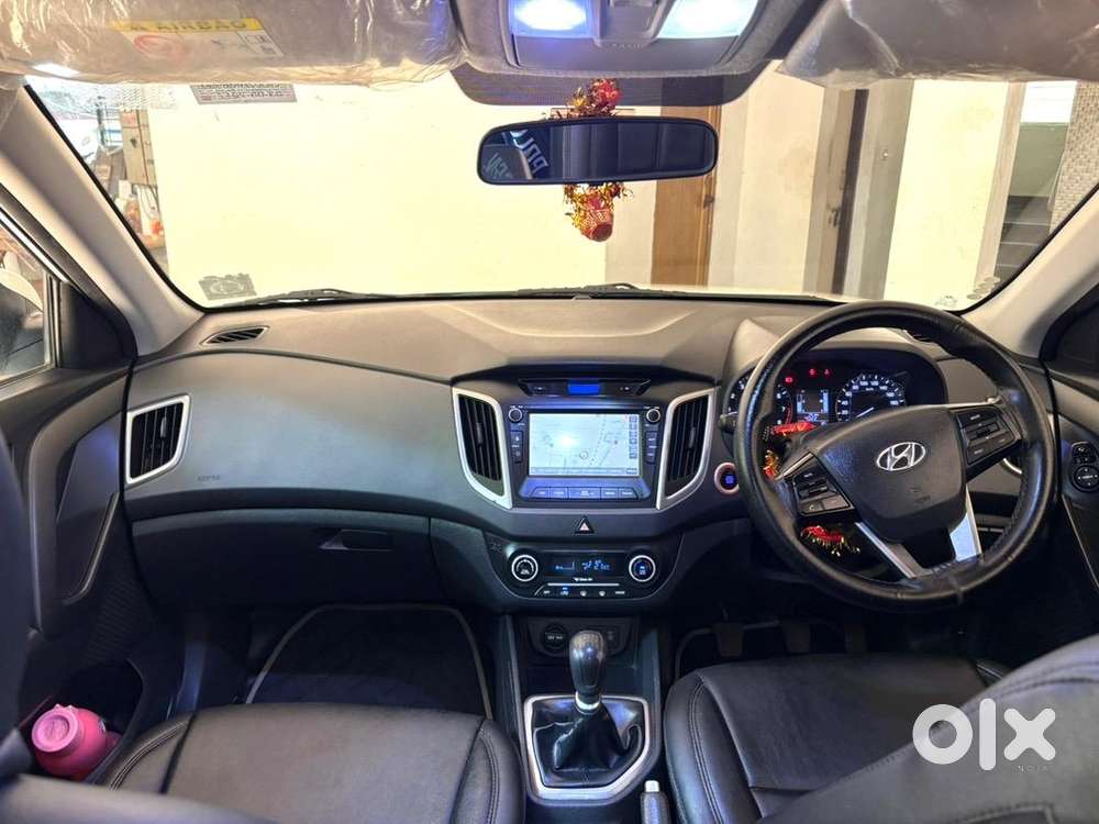 Hyundai Creta 2017 Sx Plus Dual Tone Petrol 73000 Km Driven