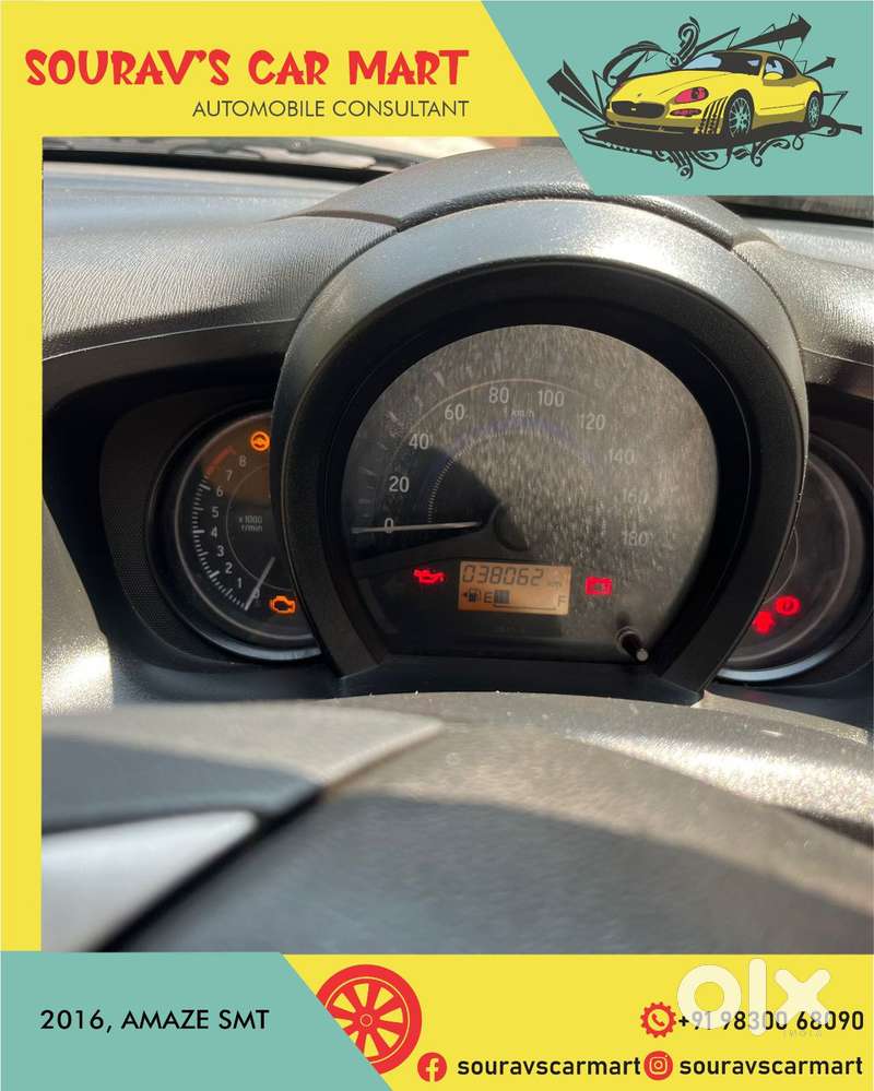 Honda Amaze 1.2 S I-vtec, 2016, Petrol