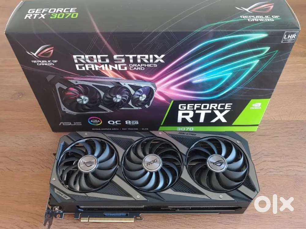 Asus Geforce Rog 3070 2and Hand ASUS ROG Strix GeForce RTX 3070 V2